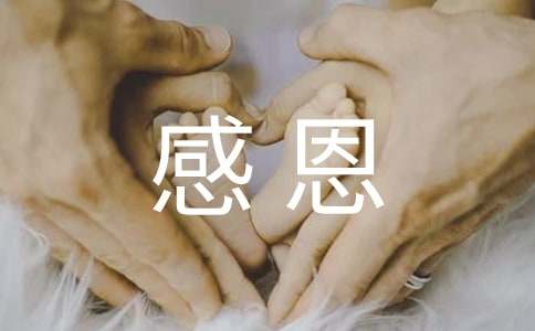 孩子感恩父母的话语